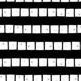 复古色调简约拼接图案