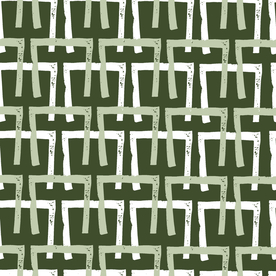 复古色调简约拼接图案