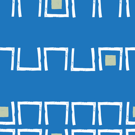 复古色调简约拼接图案