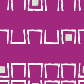 复古色调简约拼接图案