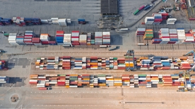 集装箱港口码头图片