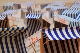 沙滩椅休闲椅图片