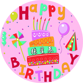 生日海报 生日快乐