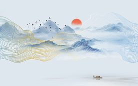 水墨画 山水画 彩墨画 抽象画
