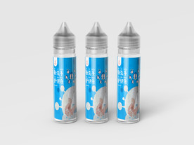 独角兽滴管瓶样机贴图