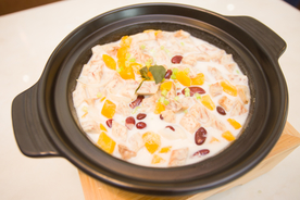 百合茨实香芋煲