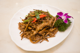 茶树菇烧汁肥牛