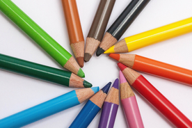 铅笔彩色铅笔图片