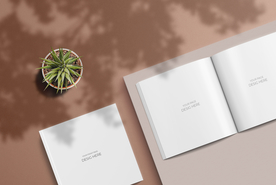 书籍画册样机效果图图片