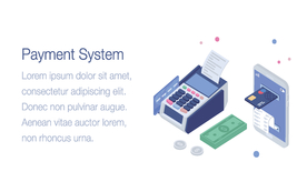 办公场景创意插画