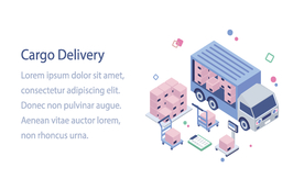 办公场景创意插画