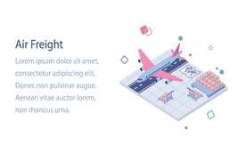 办公场景创意插画