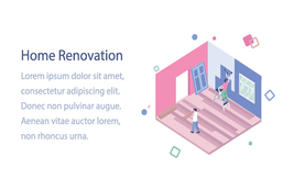 办公场景创意插画