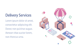 办公场景创意插画