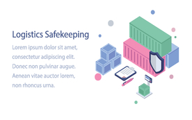 办公场景创意插画