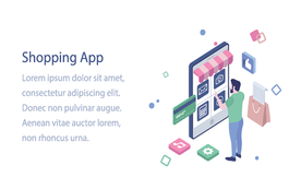 办公场景创意插画