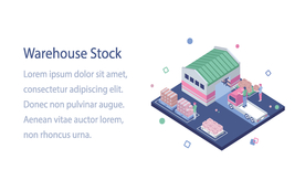 办公场景创意插画