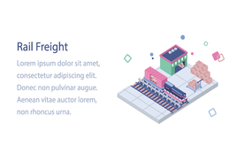 办公场景创意插画