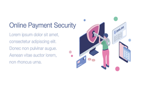 办公场景创意插画