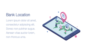 办公场景创意插画