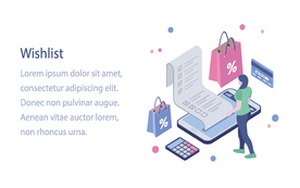 办公场景创意插画