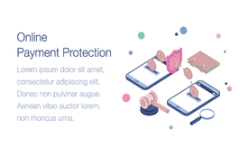 办公场景创意插画