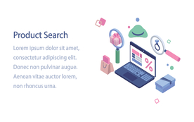 办公场景创意插画