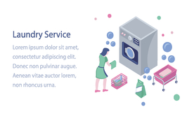 办公场景创意插画