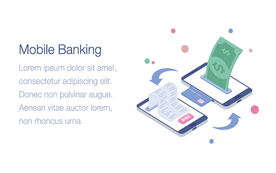 办公场景创意插画