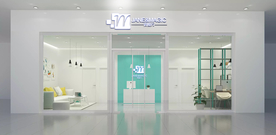 门头样机 方通门头 楼体样机