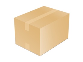 高清纸箱效果图