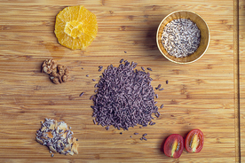 紫米五谷杂粮图片