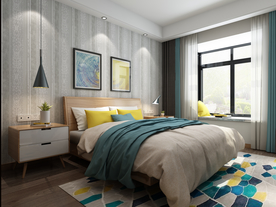 效果图壁纸挂画展示图