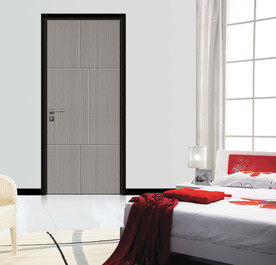 铝木生态门背景