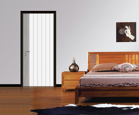 铝木生态门室内背景