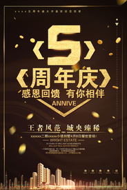 周年庆海报