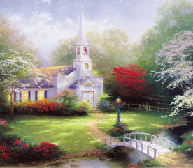 托马斯风景油画喷绘素材