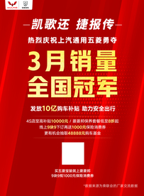 3月销量全国冠军