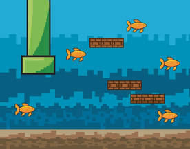 复古像素风游戏场景插画