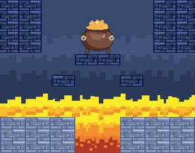 复古像素风游戏场景插画