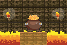 复古像素风游戏场景插画