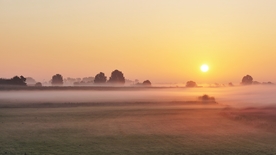 日出旭日云霞图片