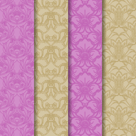 无缝印花花纹背景