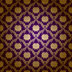 无缝印花花纹背景