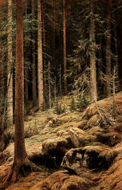 超逼真写实风景油画