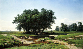 写实风景名画油画参考素材