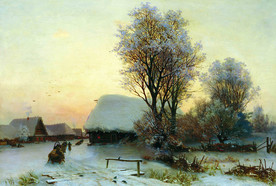 名家油画风景参考