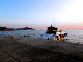 克罗地亚海岸风景