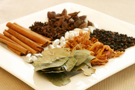 调料堆五香调味图片
