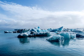 冰川寒冰极地冰块图片